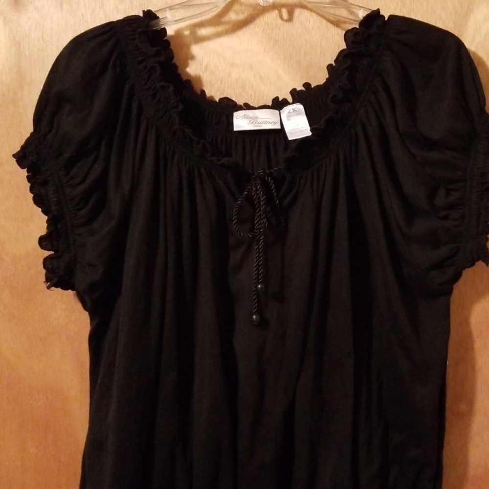 Black dress shirt
